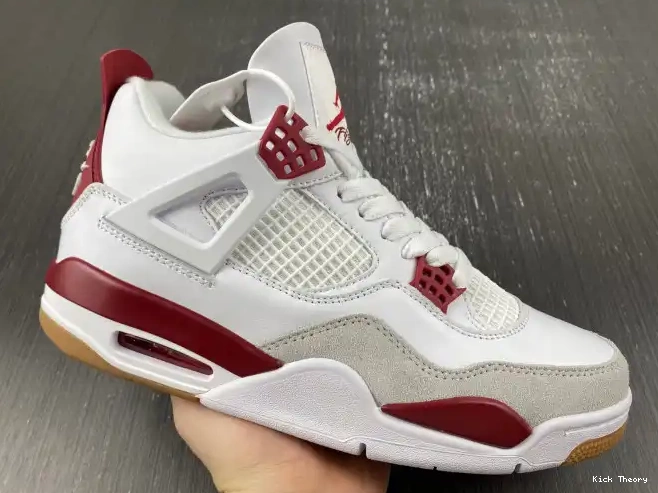 Kicked Out Shoe Store Jordan 4 Retro SB Pine Red DR5415-160 0625
